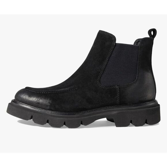 Sofft Chelsea Boots Size 7.5 Black Leather Samira Waterproof Pull On NEW - Picture 1 of 10